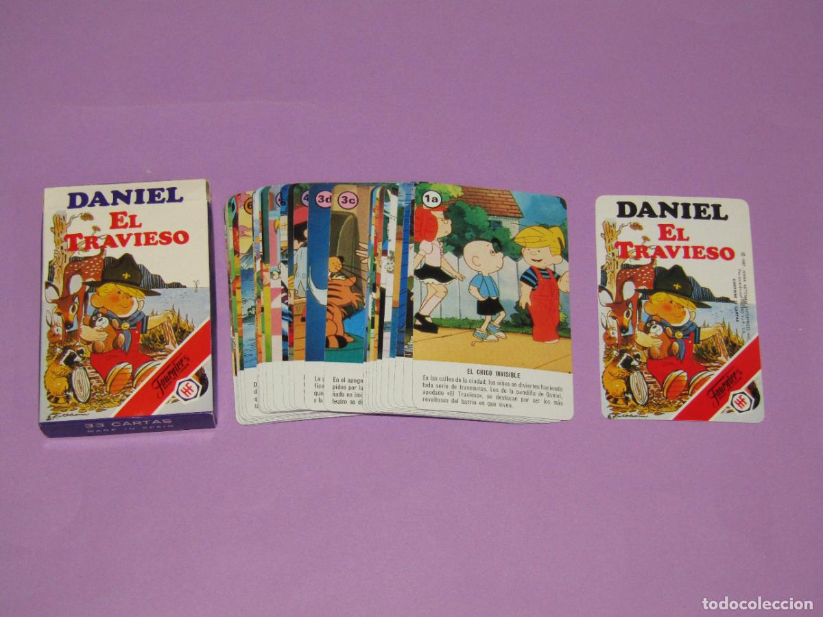 Barajas de cartas: Antigua Baraja Infantil DANIEL EL TRAVIESO de H. FOURNIER del A&ntilde;o 1987