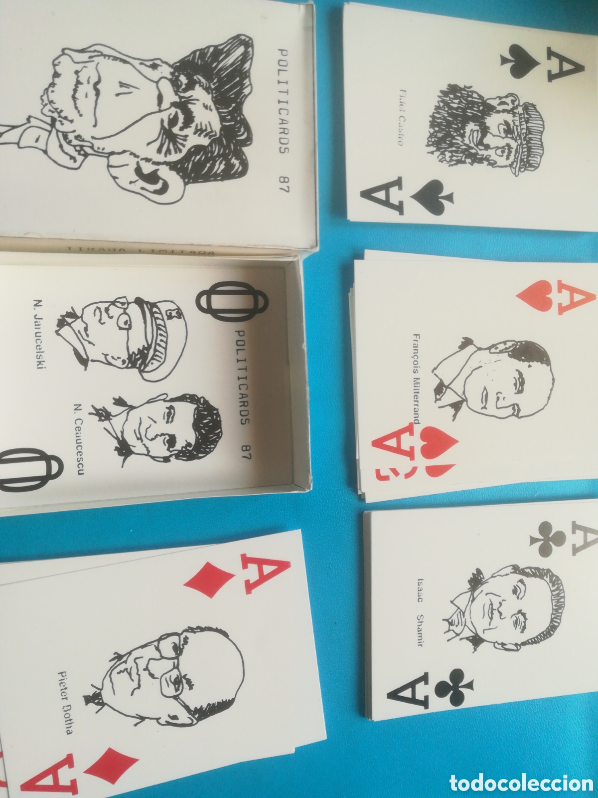 Jeux de cartes: Baraja pol&iacute;tica 1987
