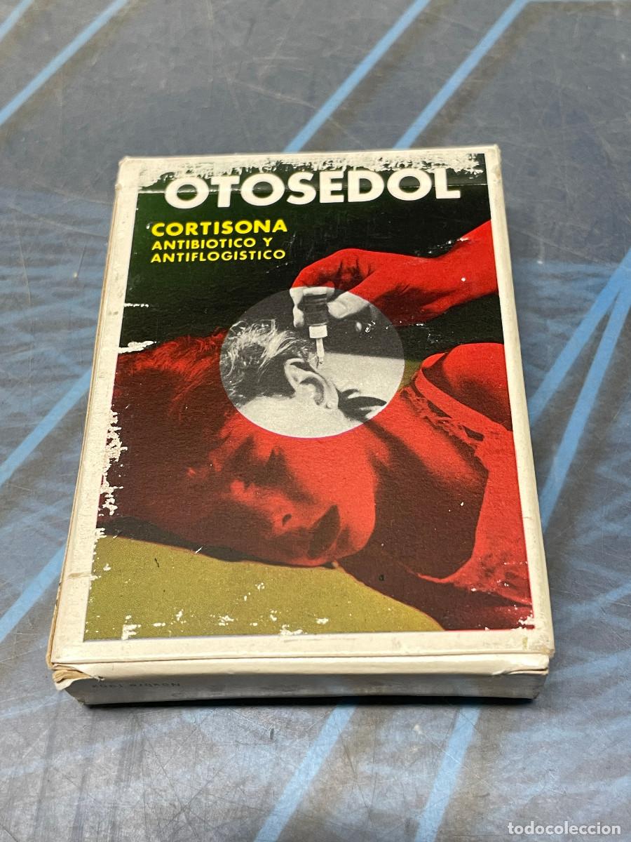 Barajas de cartas: Baraja de cartas Fournier publicidad Otosedol Corilisina spray Laboratorios