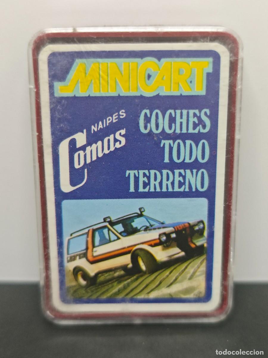 Barajas de cartas: BARAJA CARTAS MINI MINIXART COCHES TODO TERRENO COMAS SIN ESTRENAR