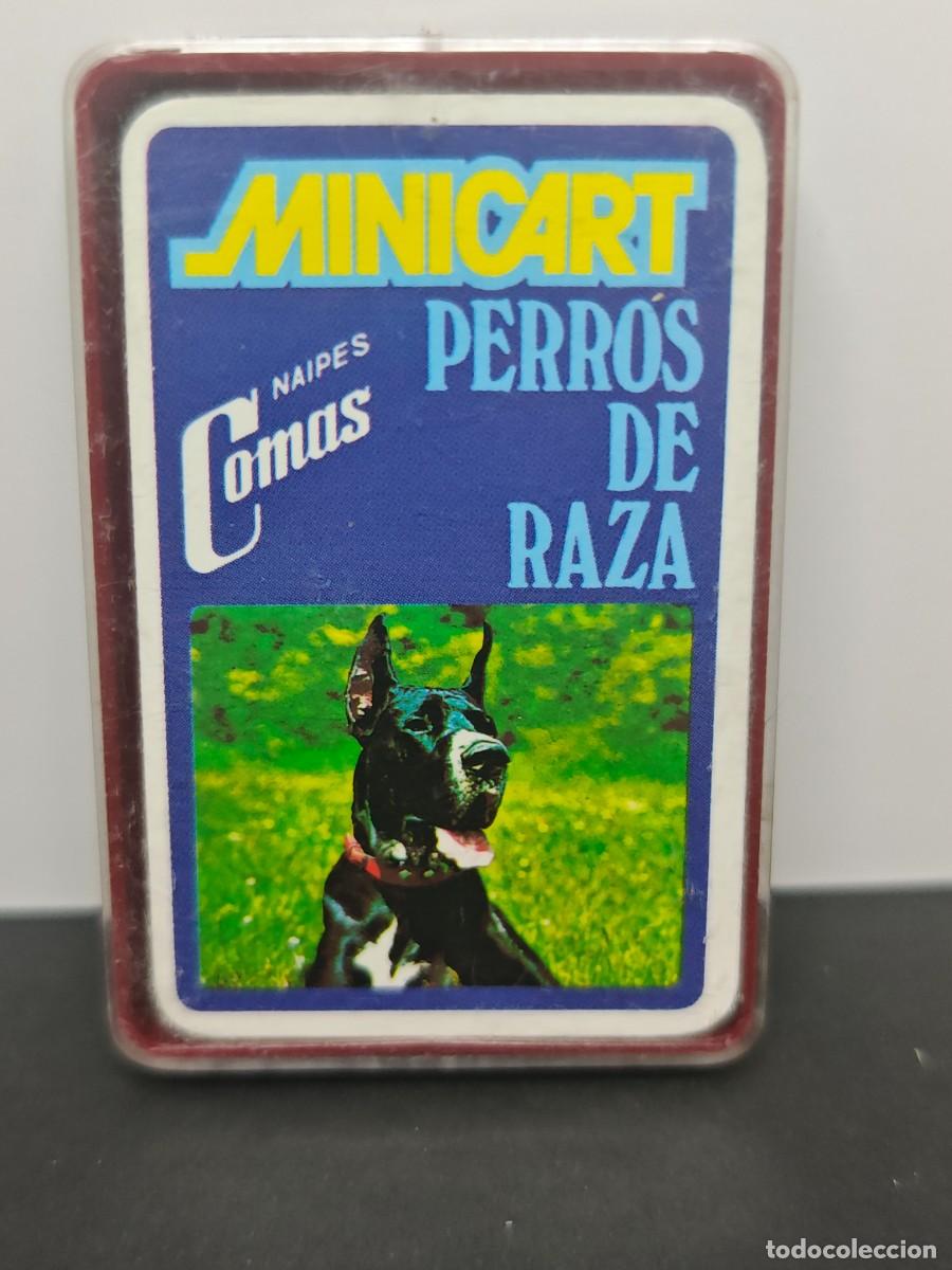 Barajas de cartas: BARAJA CARTAS MINI MINIXART PERROS DE RAZA COMAS SIN ESTRENAR