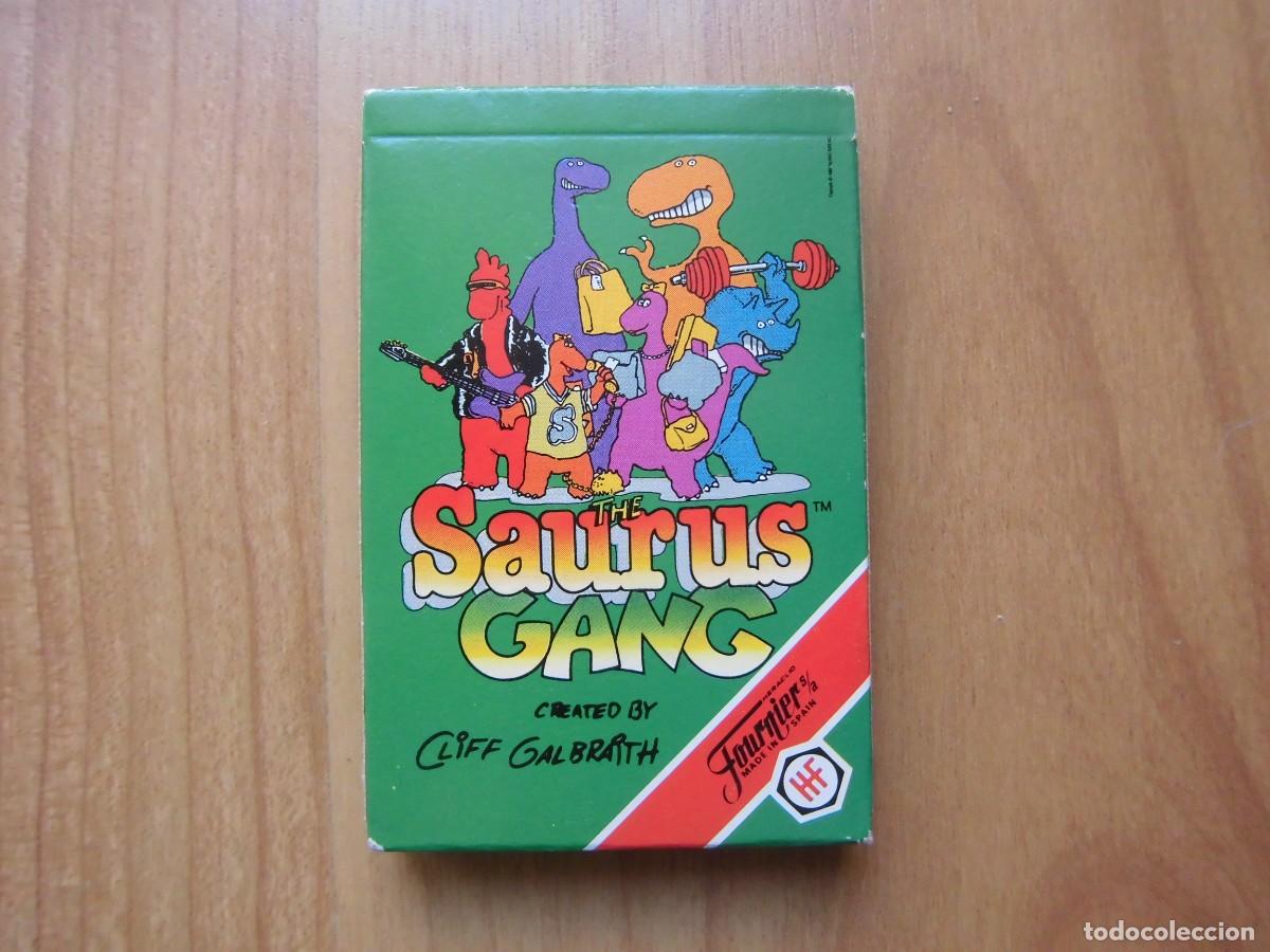 Barajas de cartas: BARAJA INFANTIL FOURNIER SAURUS GANG