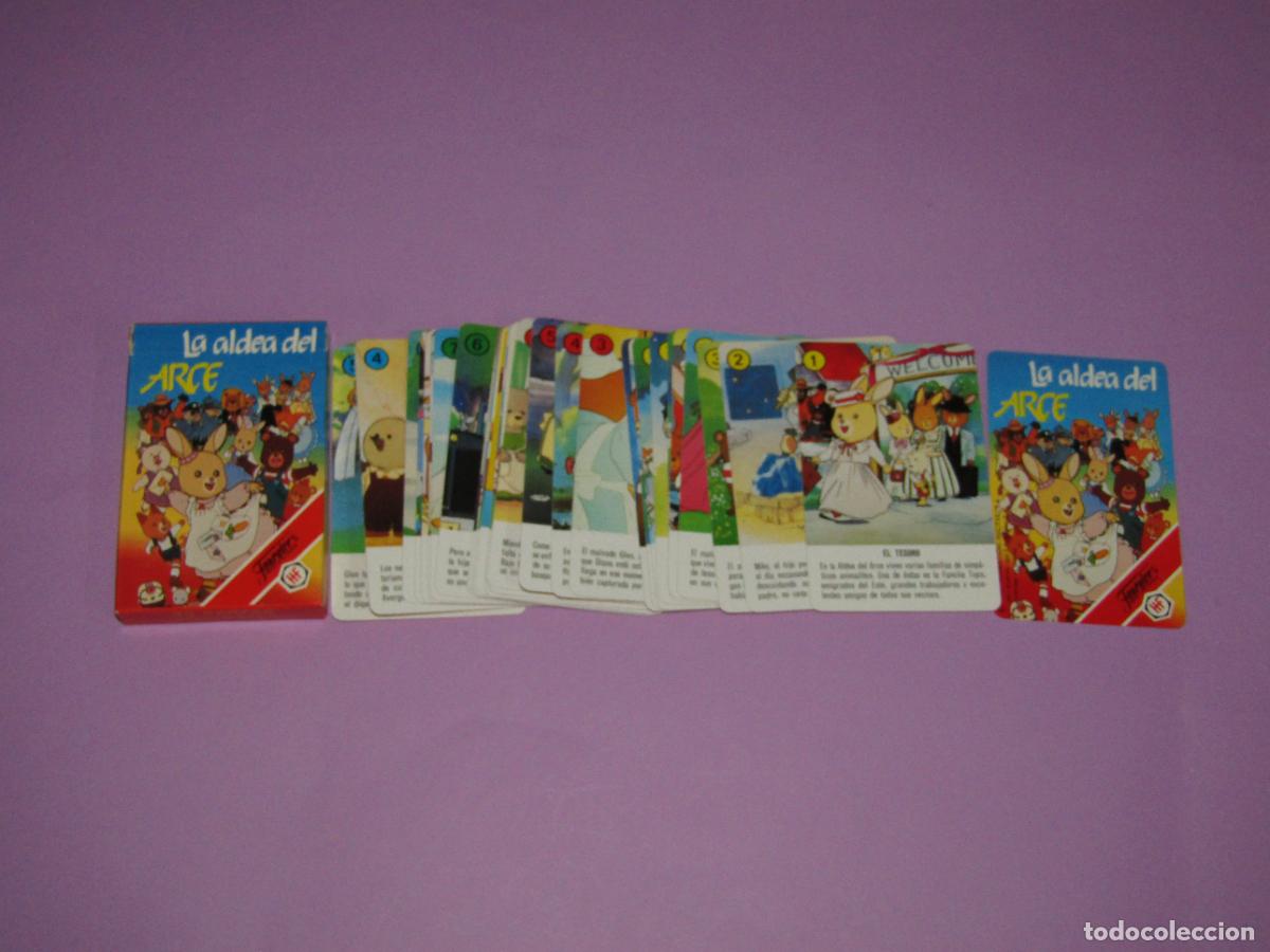 Barajas de cartas: Antigua Baraja Infantil LA ALDEA DEL ARCE de H. FOURNIER del A&ntilde;o 1987