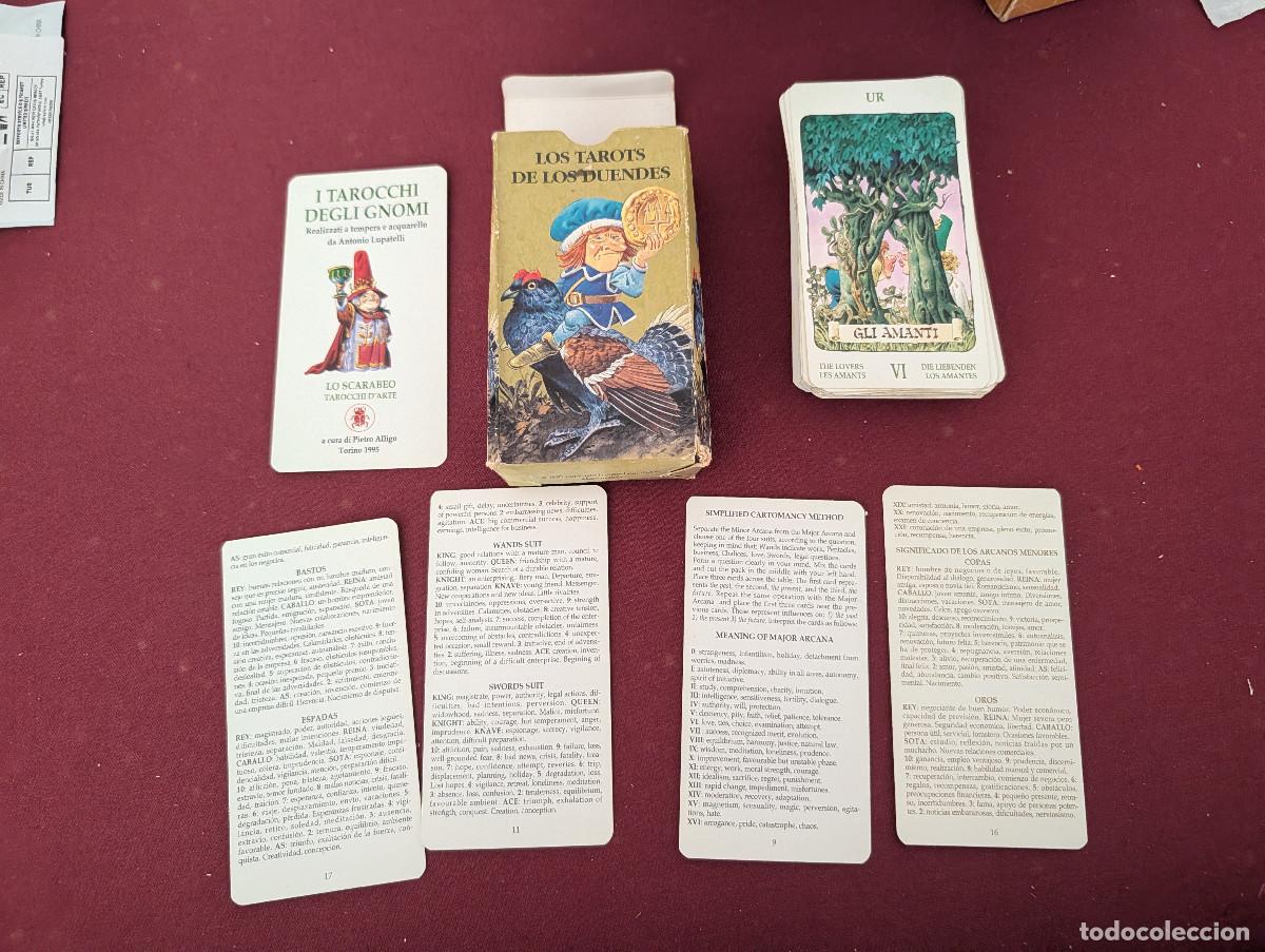 Barajas de cartas: TAROT Cartas PRECINTADAS Baraja TAROT DE LOS DUENDES. Lo Scarabeo