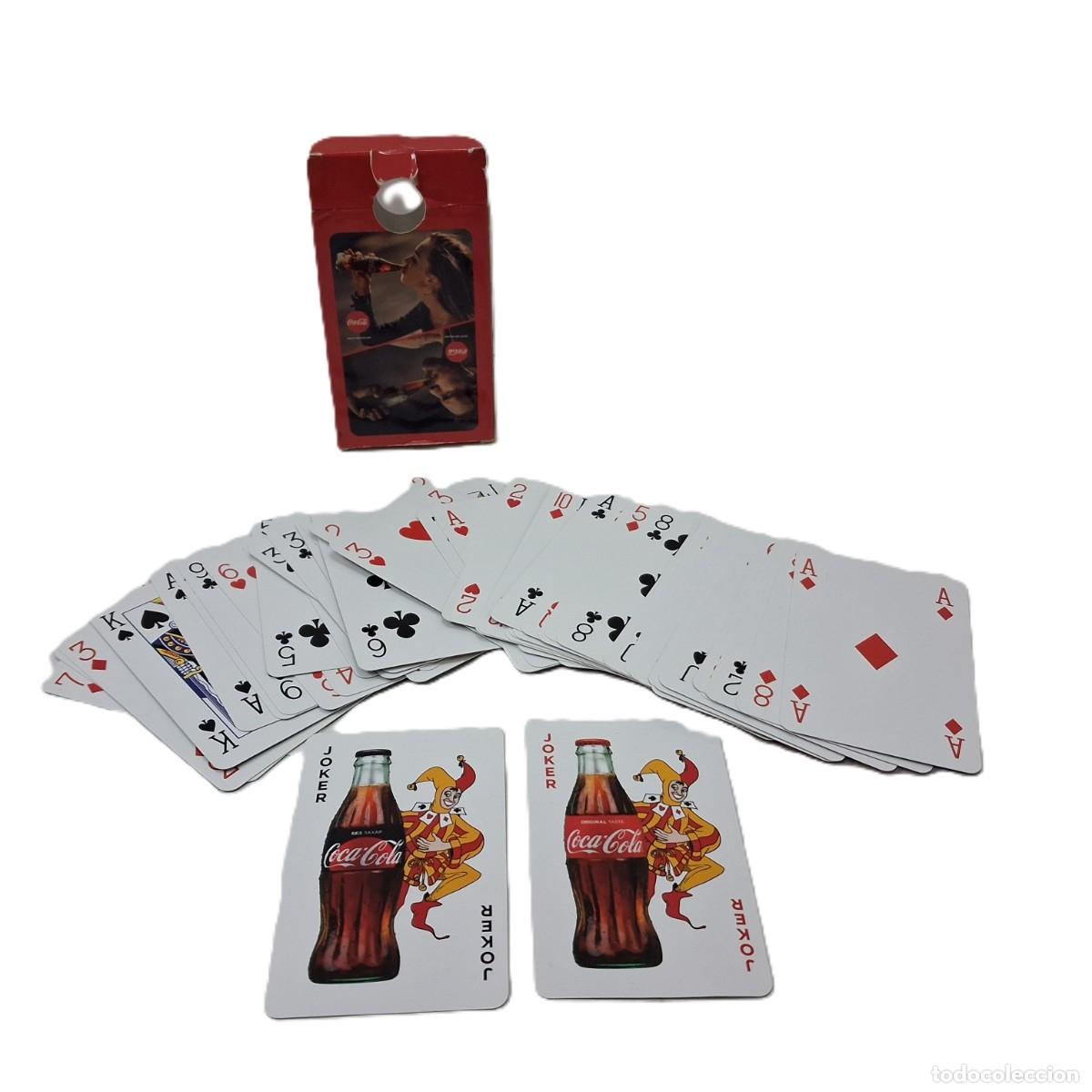 Barajas de cartas: Baraja de Cartas Coca-Cola &ndash; Edici&oacute;n de Colecci&oacute;n Retro &ndash; Completa(12.2)