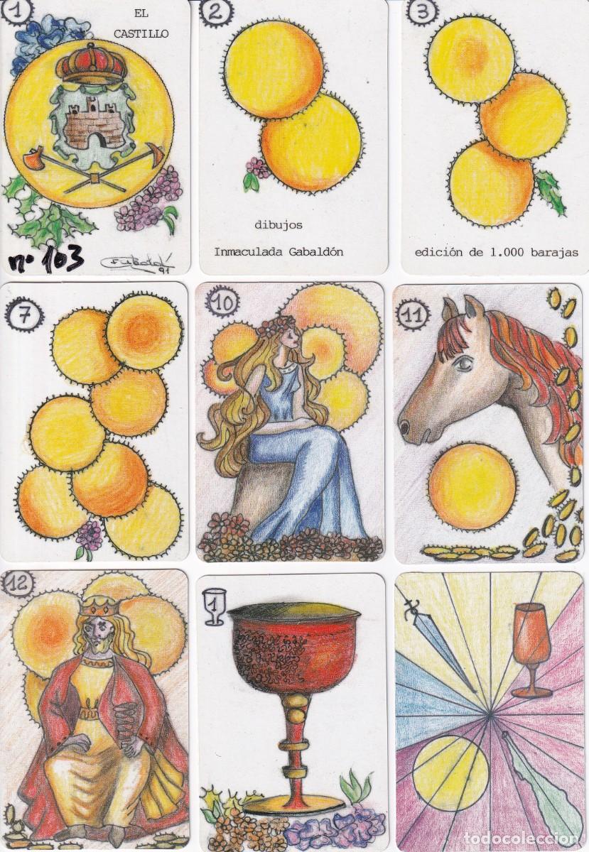 Barajas de cartas: 984A - BARAJA COMPLETA DE EL CASTILLO N&ordm;113 DEL A&Ntilde;O 1991 DE I. GABALDON DE 40 NAIPES (NUEVA)