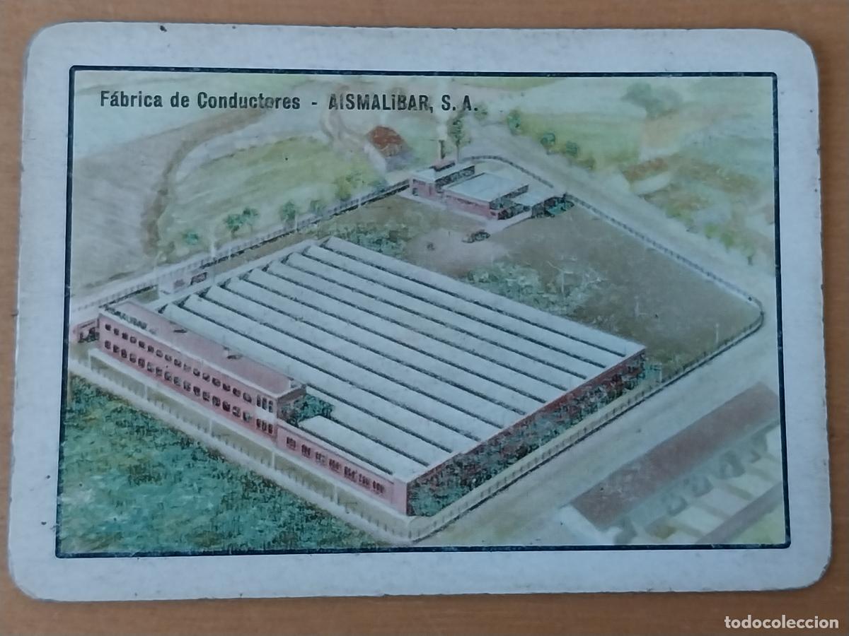 Barajas de cartas: AISMALIBAR FABRICA CONDUCTORES BARAJA CARTAS NAIPES USADA COMPLETA ANTIGUA