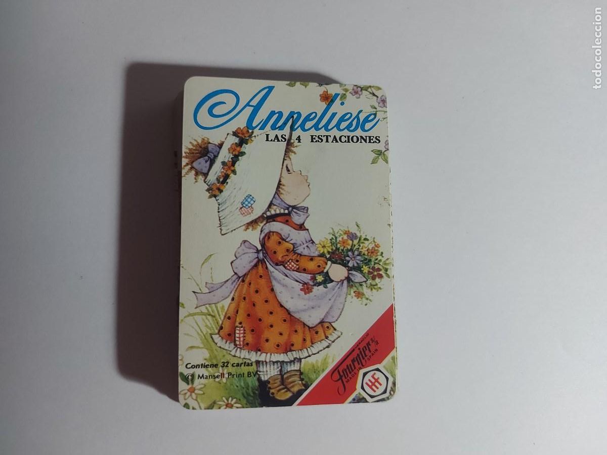 Barajas de cartas: BARAJA CARTAS INFANTIL - ANNELIESE LAS 4 ESTACIONES - 1981