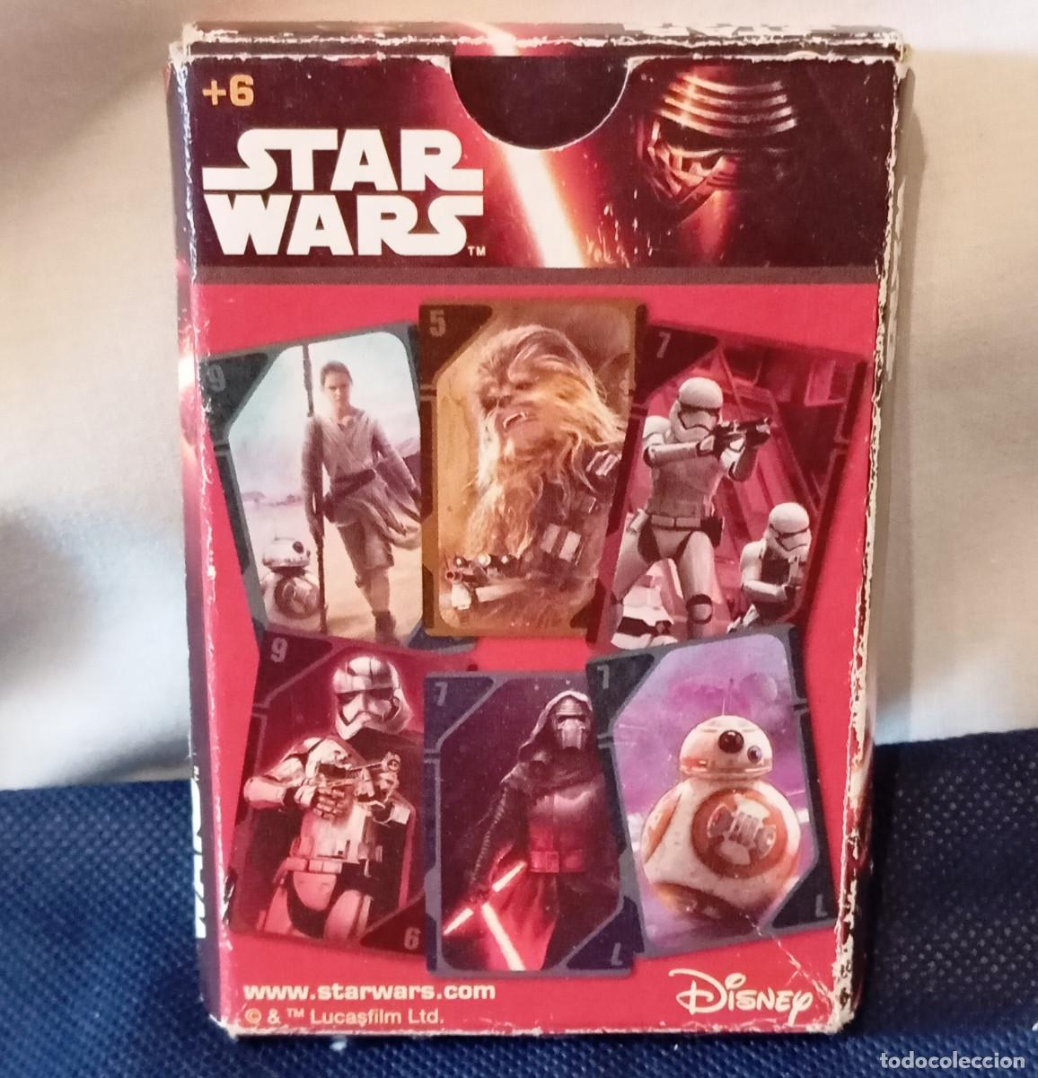 Barajas de cartas: Juego cartas Star Wars: El Despertar de la Fuerza