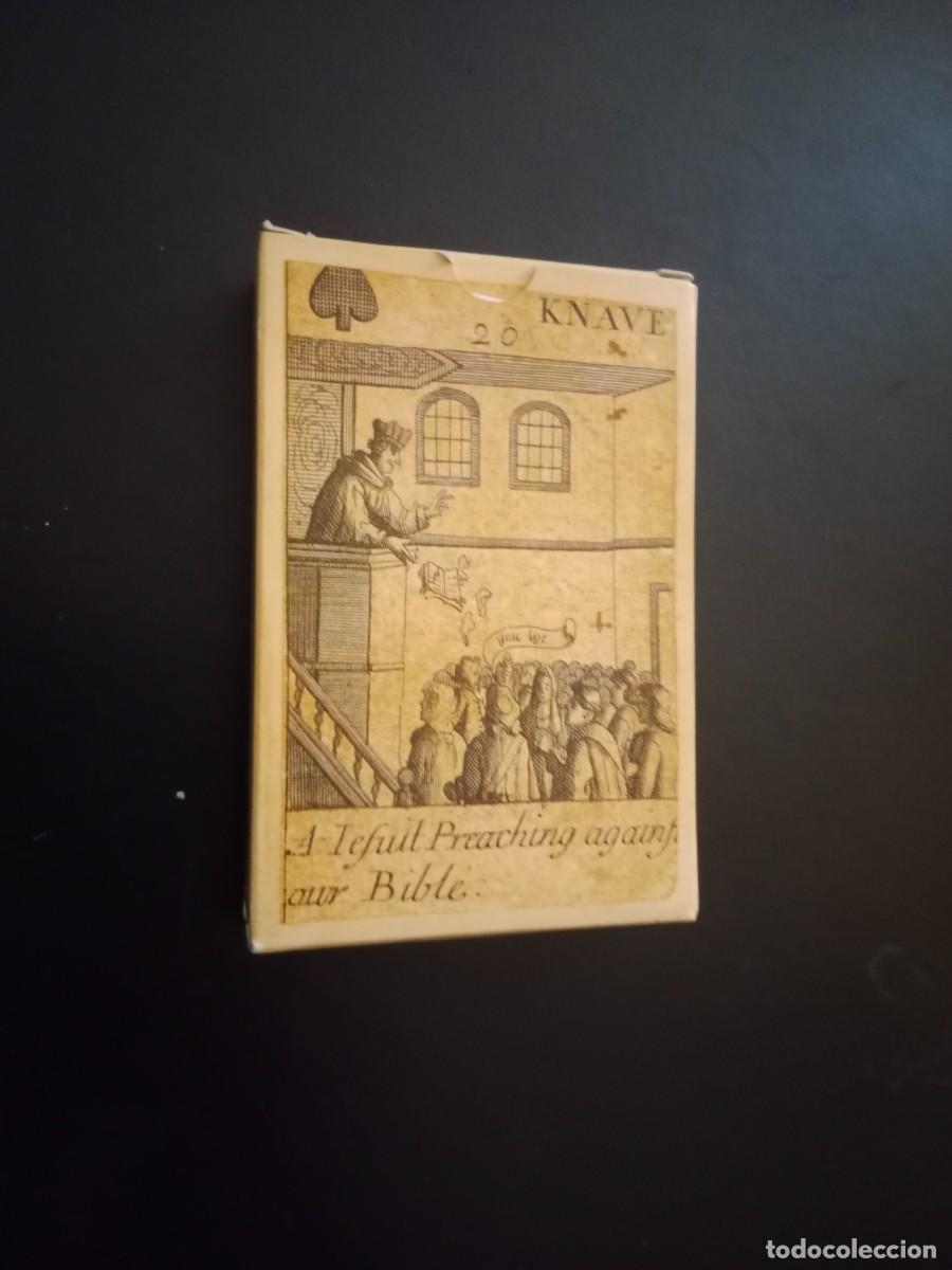 Barajas de cartas: RARA BARAJA DE CARTAS DE POKER / BRIDGE- DIPUTACION DE ALAVA 2004 REVOLUCION ISLAS BRITANICAS S XVII