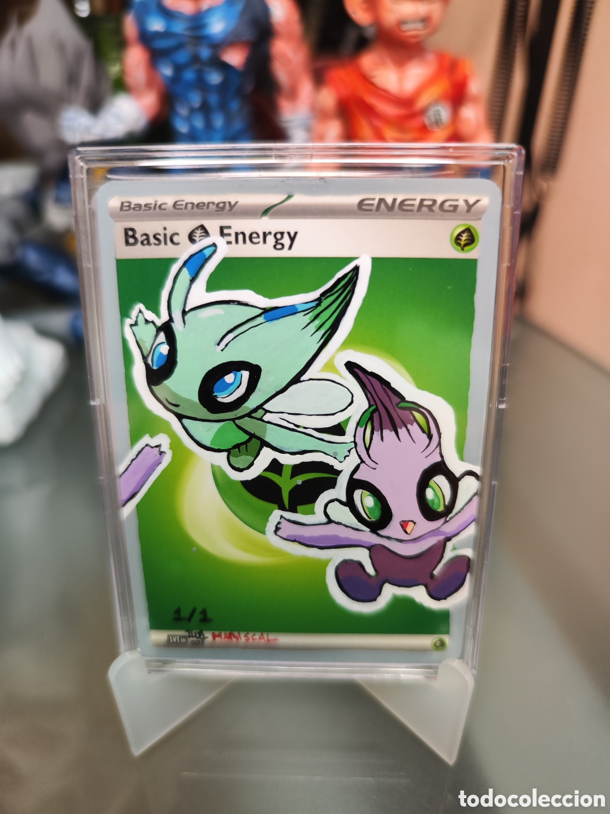 Barajas de cartas: Carta Pok&eacute;mon ilustrada a mano