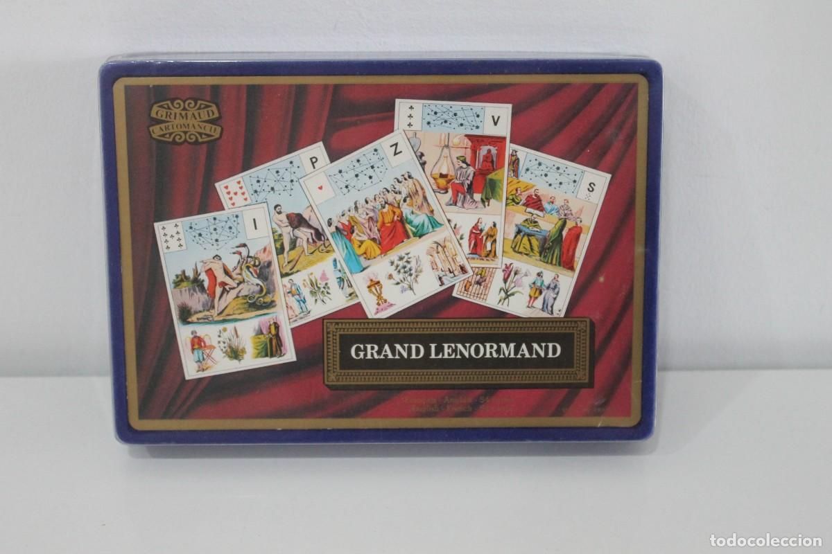 Barajas de cartas: GRAND LENORMAND TAROT ASTROMITOLOGICO GRIMAUD CARTOMANCIE MADE IN FRANCE 1977