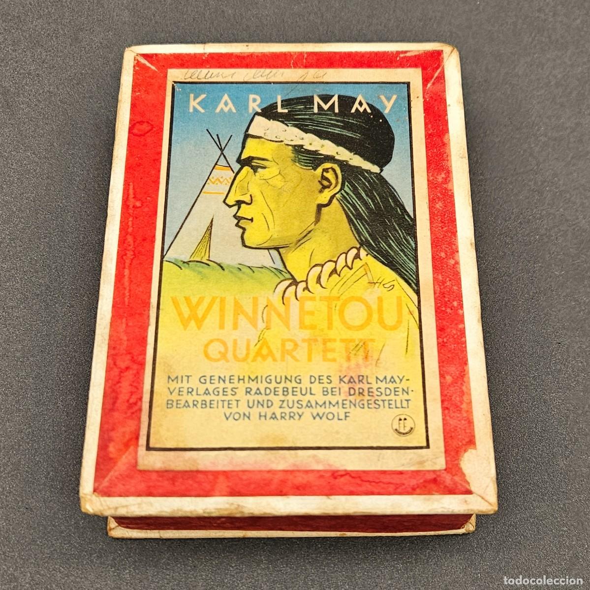 Barajas de cartas: Baraja de &rdquo;Winnetou&rdquo; de Karl May. 1950-1960