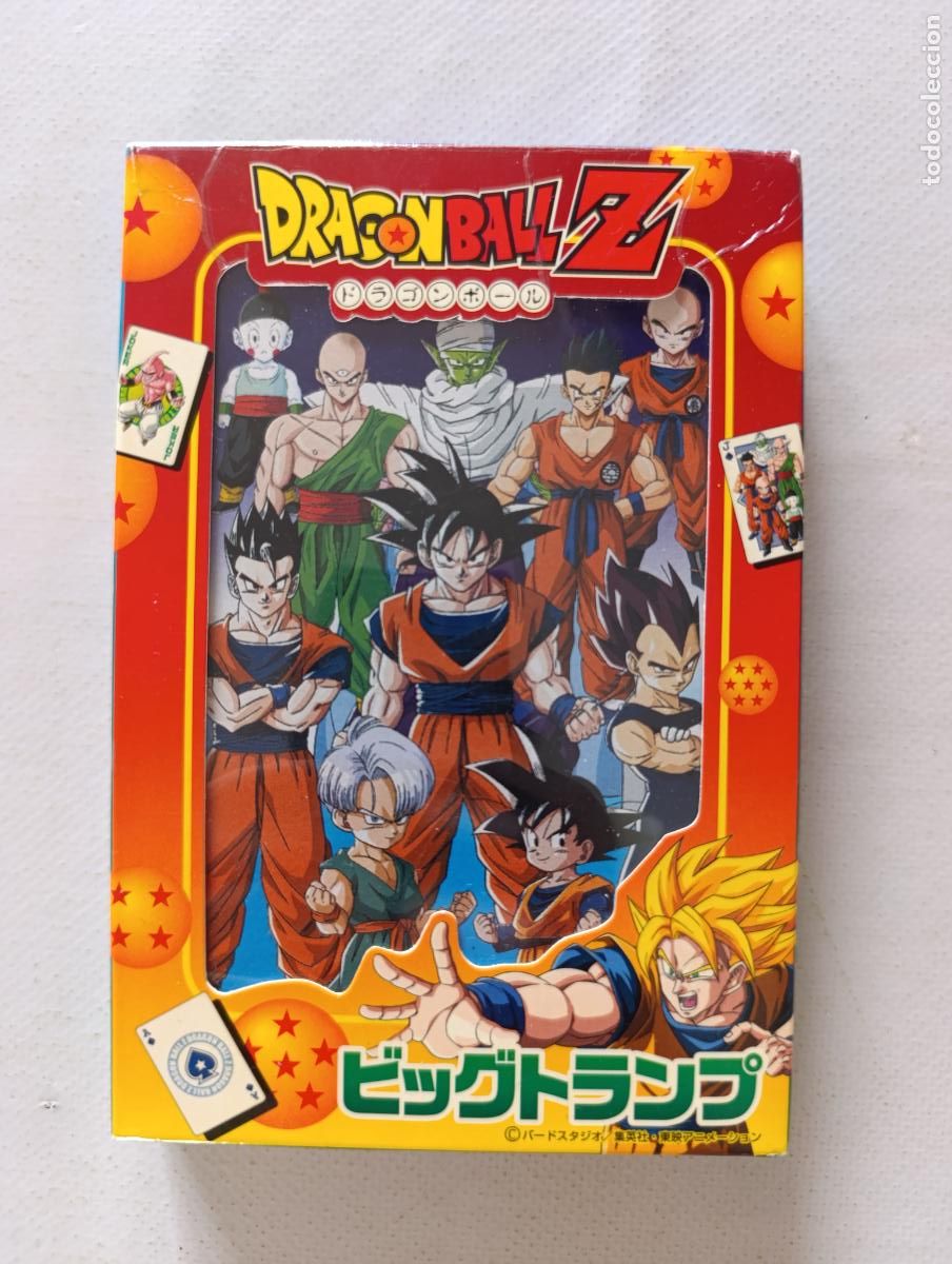 Baralhos de cartas: BARAJA DE CARTAS - DRAGON BALL Z - BIG CARDS / GRAN TAMA&Ntilde;O - DE JAPON - PLAYING CARDS POKER (340A)