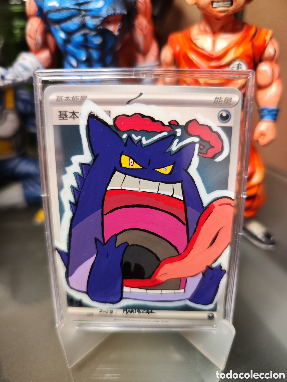 Barajas de cartas: Carta Pok&eacute;mon ilustrada a mano - Foto 1