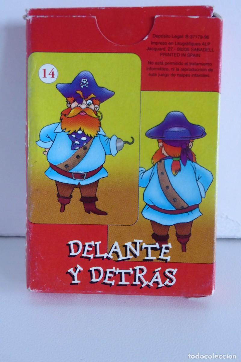 Barajas de cartas: BARAJA INFANTIL DE PAREJAS PARA APRENDER DELANTE Y DETR&Aacute;S