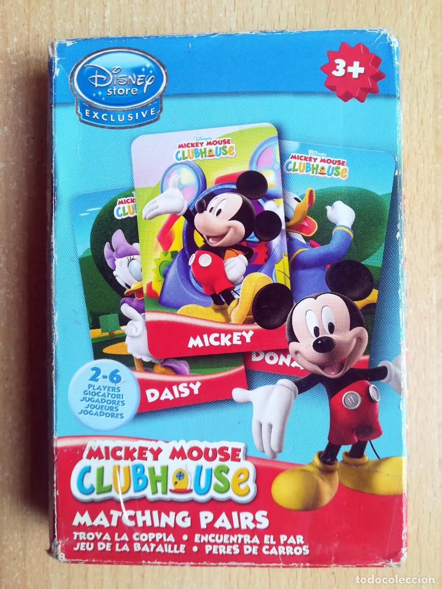 Barajas de cartas: Mickey Mouse Club House. Matching Pairs. Encuentra el par.