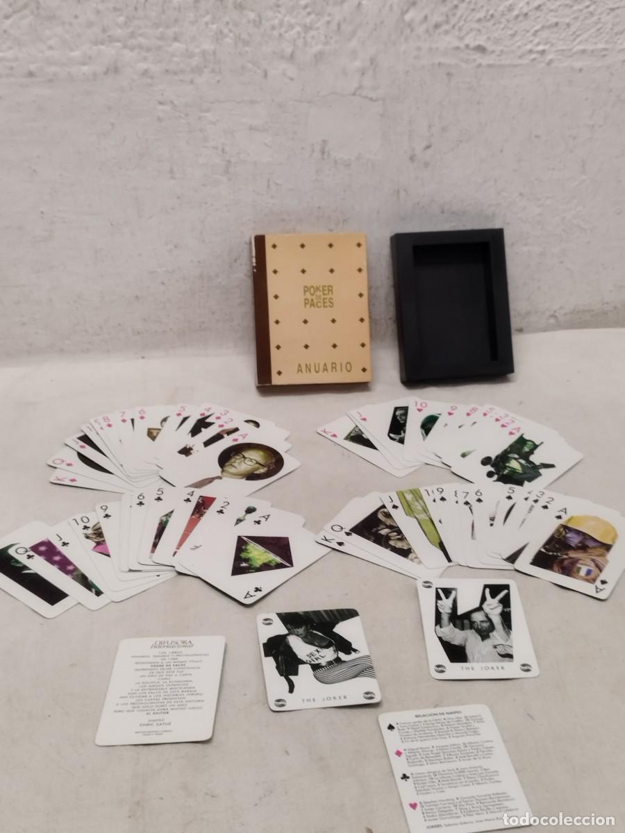 Barajas de cartas: Antigua baraja de cartas de Poker, anuario. Difusi&oacute;n internacional. Completa.