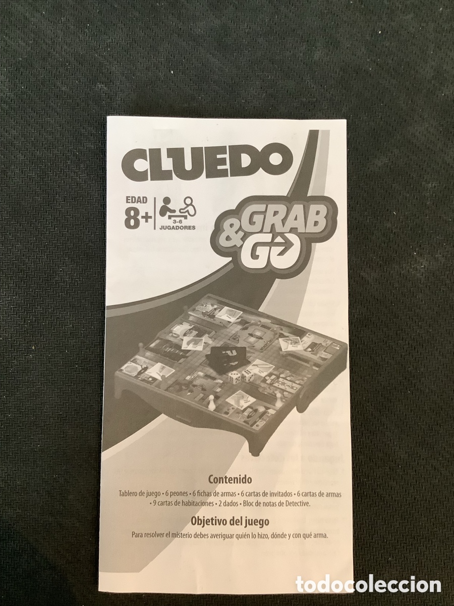Barajas de cartas: Cluedo, juego de mesa - Foto 2
