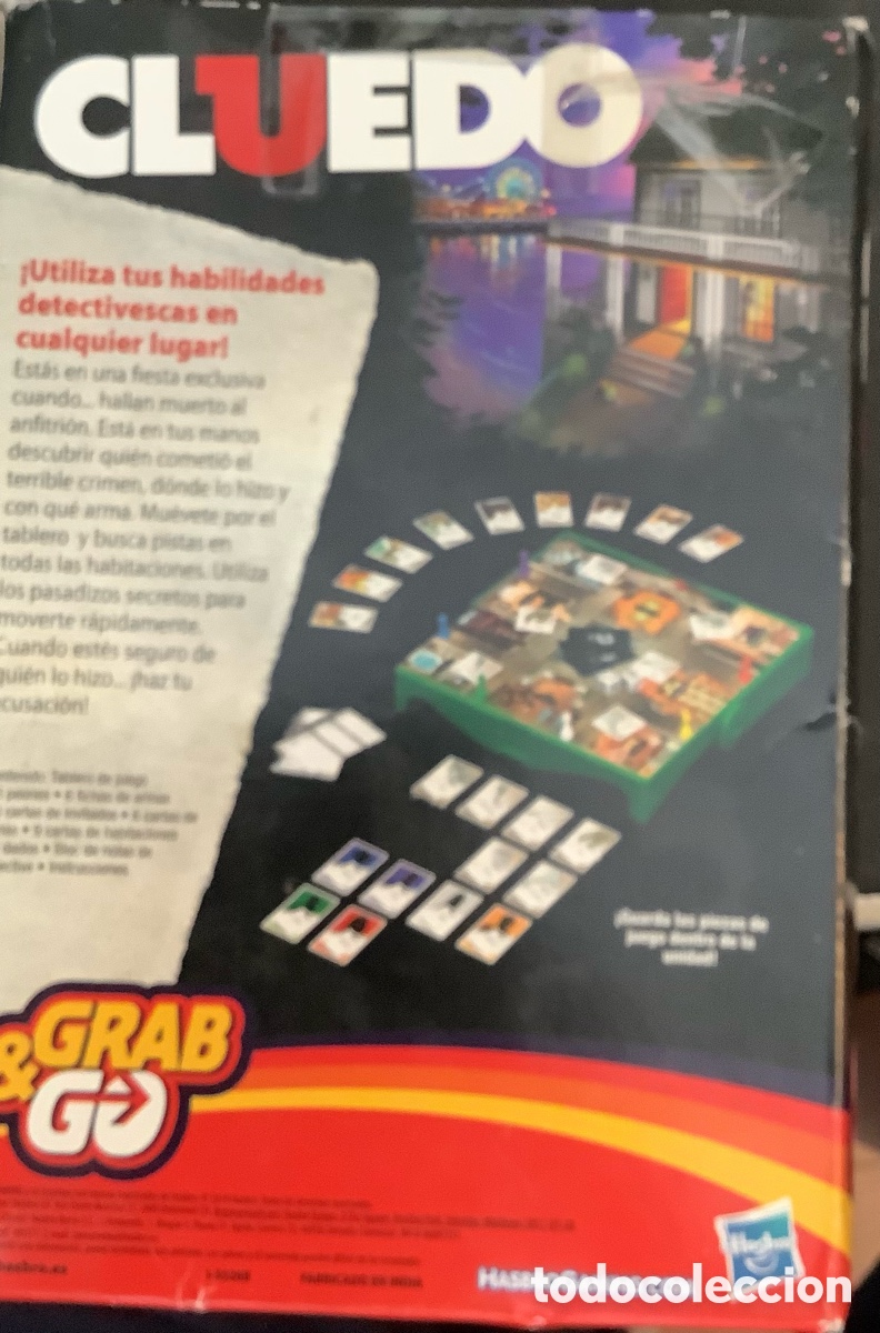Barajas de cartas: Cluedo, juego de mesa - Foto 6