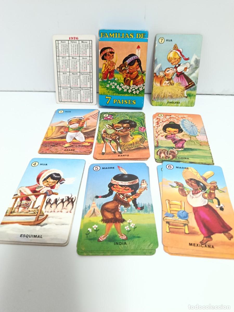 Barajas de cartas: Baraja Familias 7 Paises