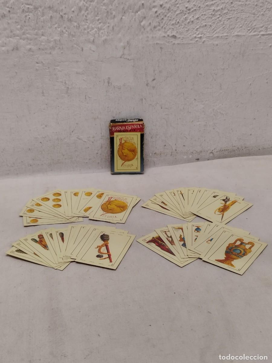 Barajas de cartas: Baraja de caratas espa&ntilde;ola reproduccion siglo XIX. 1 era baraja editada por Heraclio Fourniier 1868