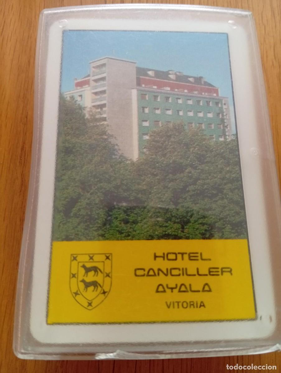 Barajas de cartas: baraja de naipes espa&ntilde;ola heraclio fournier publicidad hotel canciller ayala de vitoria ver fotos