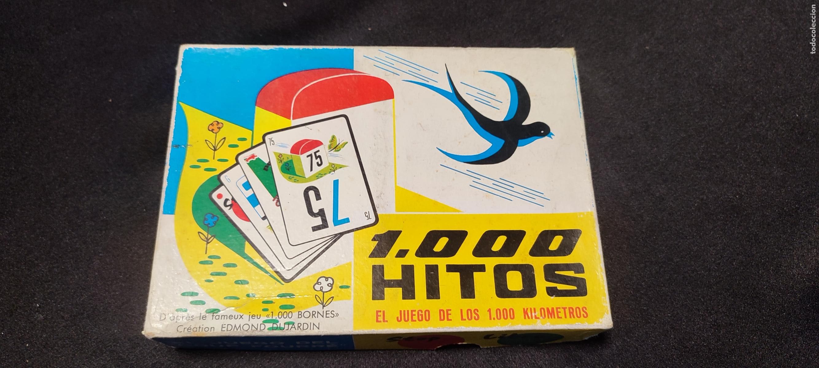 Mazzi di carte: Fournier 1000 hitos el juego de los mil kilometros completo sin uso a&ntilde;o 1974