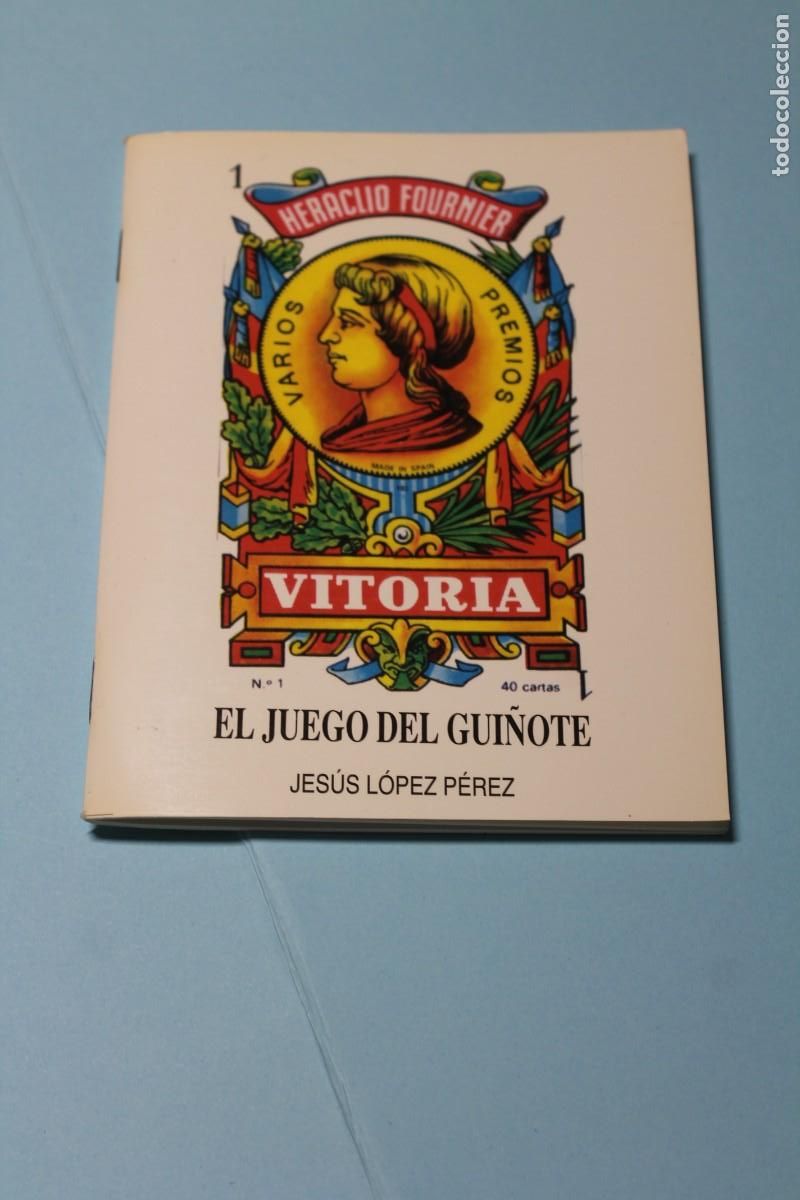 Barajas de cartas: LIBRO DE JUEGO DE CARTAS. EL JUEGO DEL GUI&Ntilde;OTE. A&ntilde;o 1992. Edita AA. de P. del BCO. ZARAGOZANO.