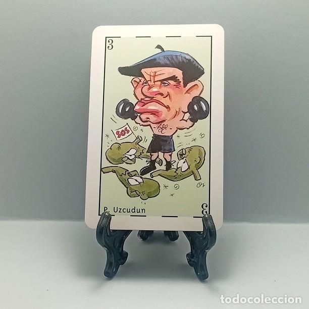 Barajas de cartas: P. UZCUDUN BOXEO NAIPE HERACLIO FOURNIER 1999 LOS MEJORES DEPORTISTAS GUIPUZCOANOS DE ESTE SIGLO DV