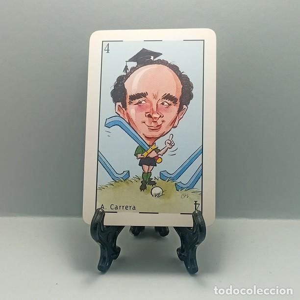 Barajas de cartas: A. CARRERA HOCKEY NAIPE HERACLIO FOURNIER 1999 LOS MEJORES DEPORTISTAS GUIPUZCOANOS DE ESTE SIGLO