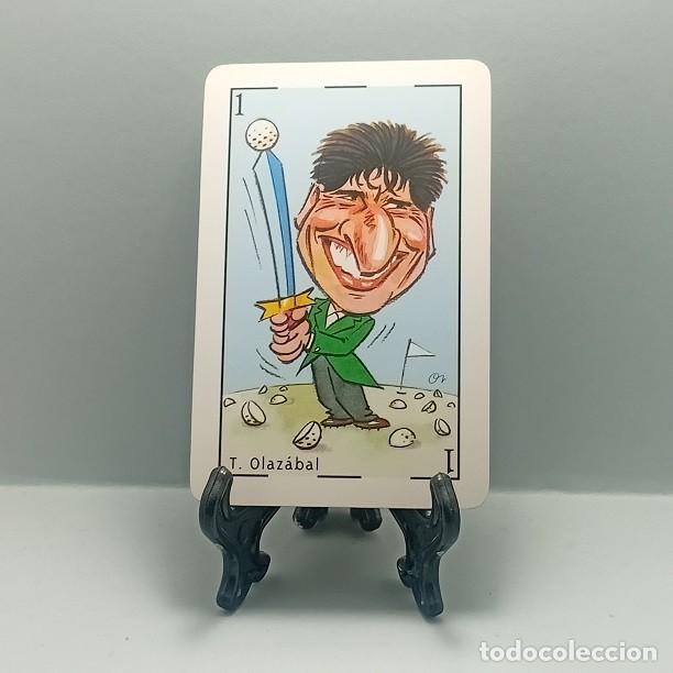 Barajas de cartas: T. OLAZ&Aacute;BAL GOLF NAIPE HERACLIO FOURNIER 1999 LOS MEJORES DEPORTISTAS GUIPUZCOANOS DE ESTE SIGLO DV