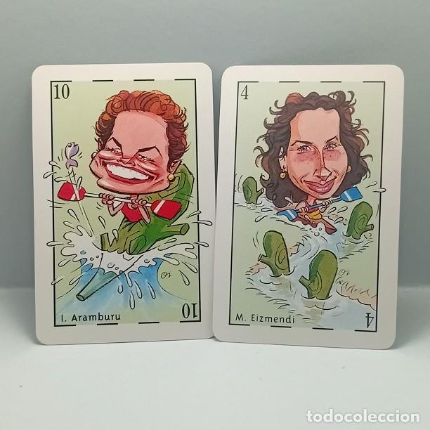 Barajas de cartas: PIRAG&Uuml;ISMO 2 NAIPES HERACLIO FOURNIER 1999 LOS MEJORES DEPORTISTAS GUIPUZCOANOS DE ESTE SIGLO DV