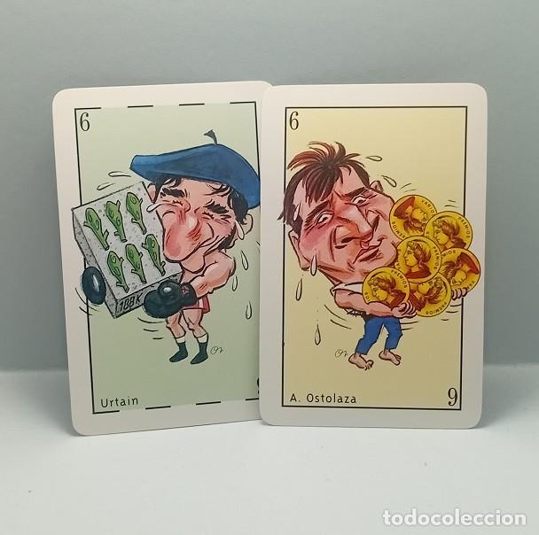 Barajas de cartas: HARRI JASOTZEA 2 NAIPES HERACLIO FOURNIER 1999 LOS MEJORES DEPORTISTAS GUIPUZCOANOS DE ESTE SIGLO DV