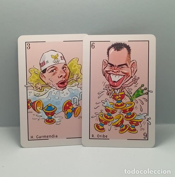 Barajas de cartas: NATACI&Oacute;N 2 NAIPES HERACLIO FOURNIER 1999 LOS MEJORES DEPORTISTAS GUIPUZCOANOS DE ESTE SIGLO DV