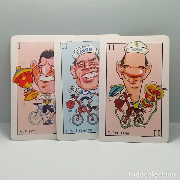 Barajas de cartas: CICLISMO 3 NAIPES HERACLIO FOURNIER 1999 LOS MEJORES DEPORTISTAS GUIPUZCOANOS DE ESTE SIGLO DV