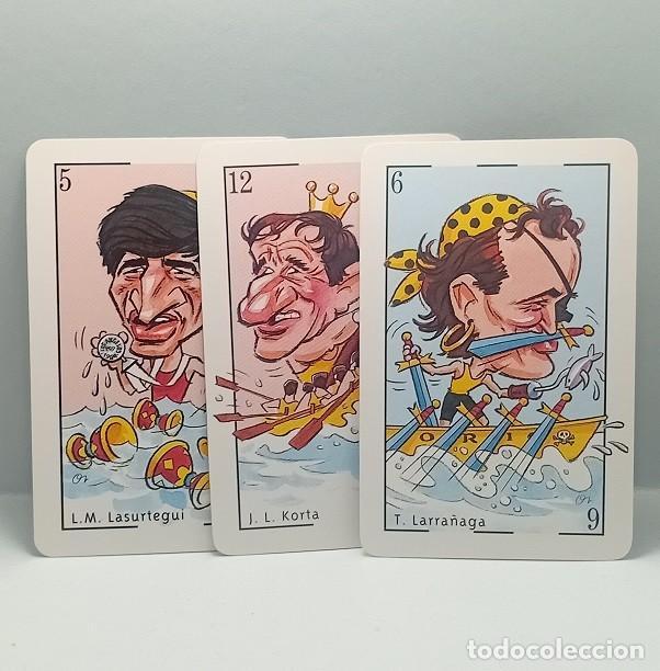 Barajas de cartas: REMO TRAINERAS 3 NAIPES HERACLIO FOURNIER 1999 LOS MEJORES DEPORTISTAS GUIPUZCOANOS DE ESTE SIGLO DV