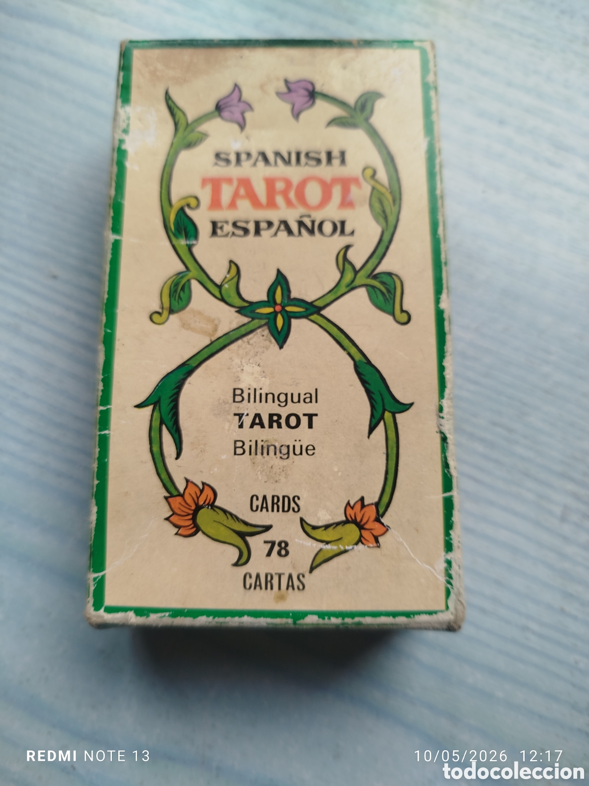 Barajas de cartas: Tarot 1978 fournier 78 cartas