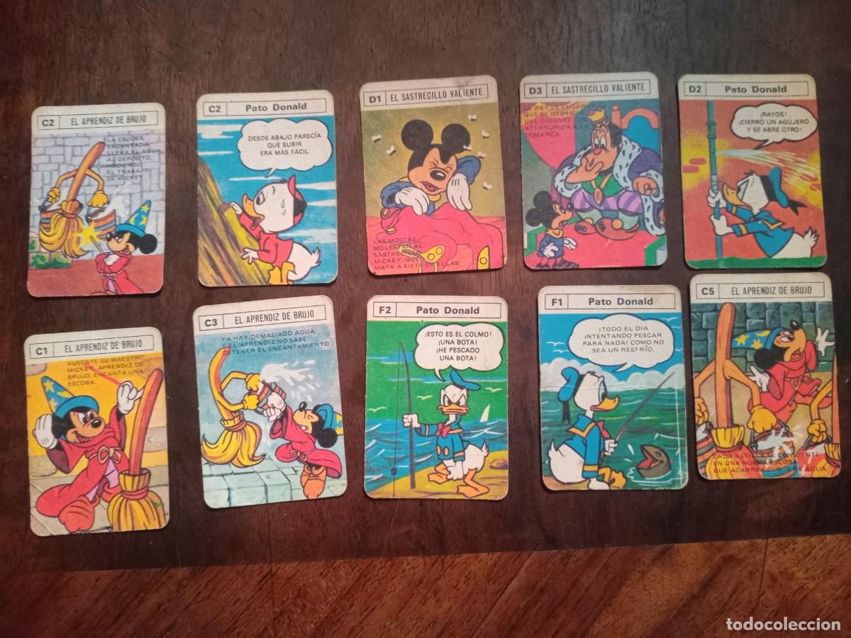 Barajas de cartas: NAIPES - WALT DISNEY - 40 EJEMPLARES - DECADA DEL 70 -