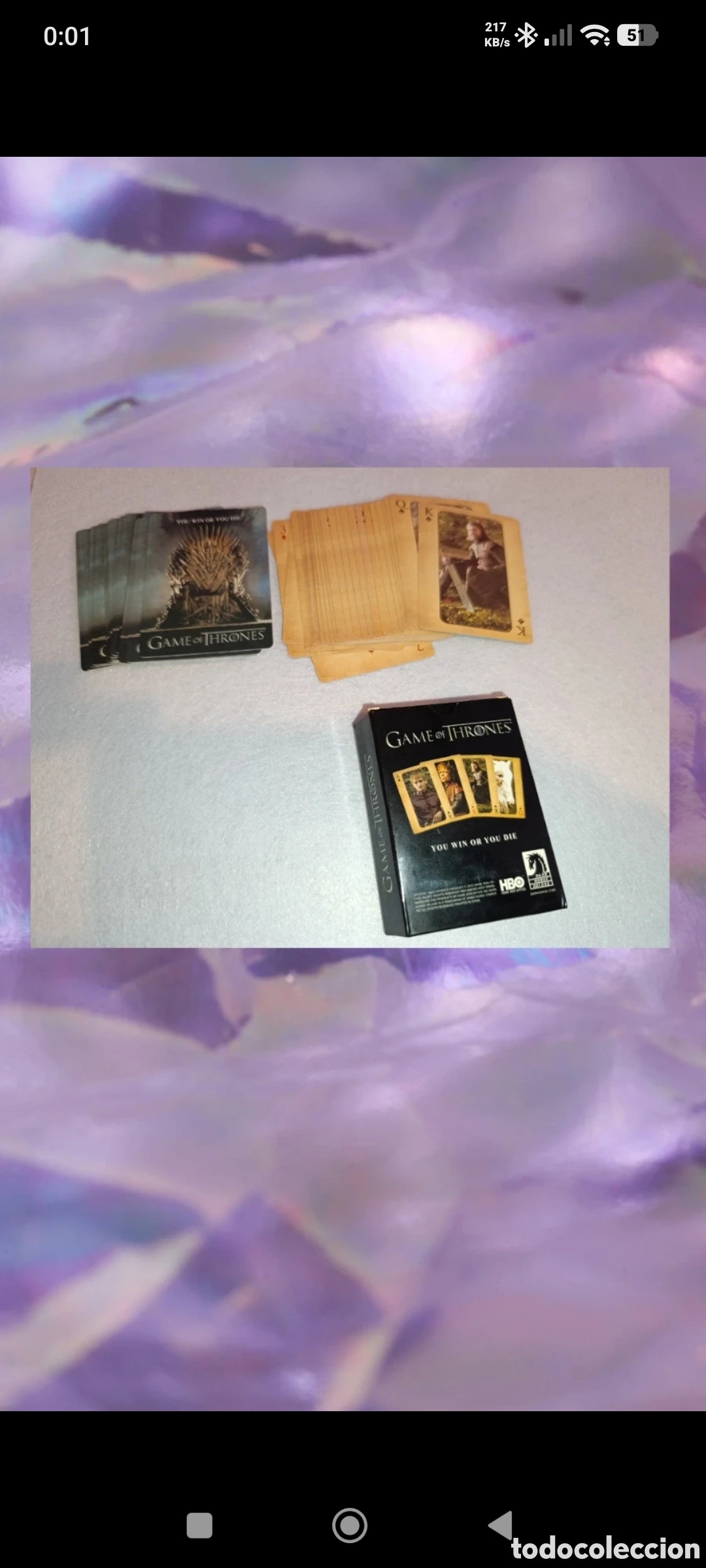 Barajas de cartas: Baraja P&oacute;ker Juego de Tronos