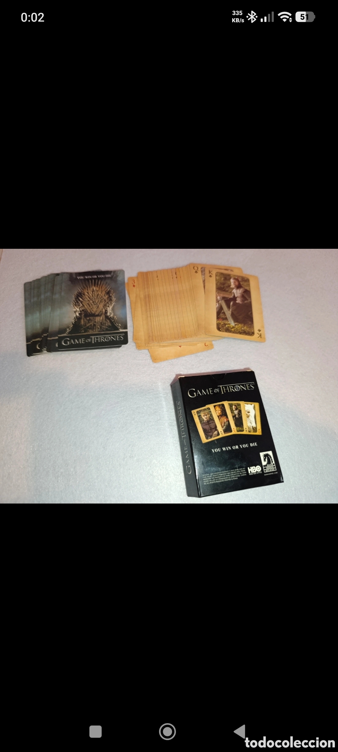 Barajas de cartas: Baraja P&oacute;ker Juego de Tronos - Foto 2