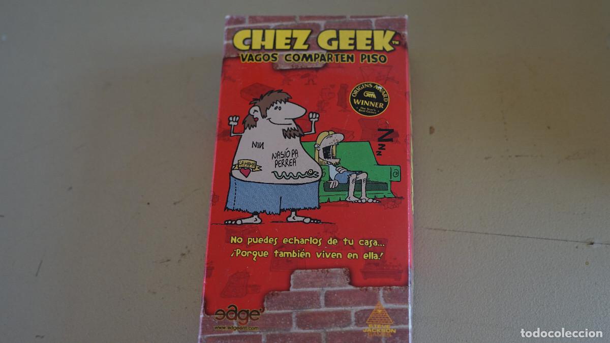 Barajas de cartas: Chez Geek - Vagos comparten piso