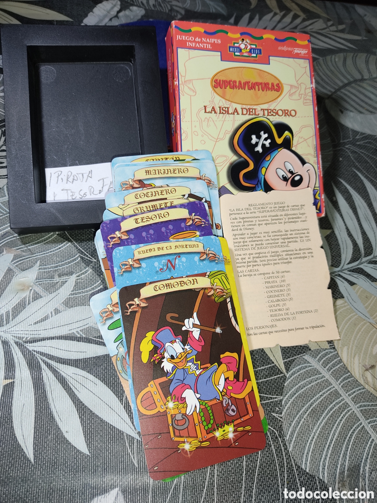Barajas de cartas: Baraja La Isla del Tesoro & Superaventuras de Fournier.Leer descripci&oacute;n.