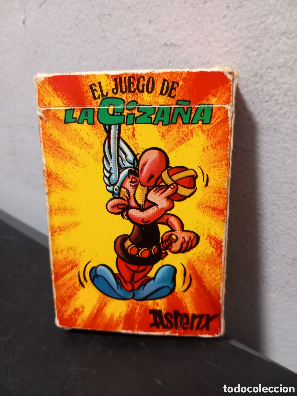 Barajas de cartas: ANTIGUO JUEGO DE CARTAS EL JUEGO DE LA CIZA&Ntilde;A ASTERIX COMPLETA Y ORIGINAL