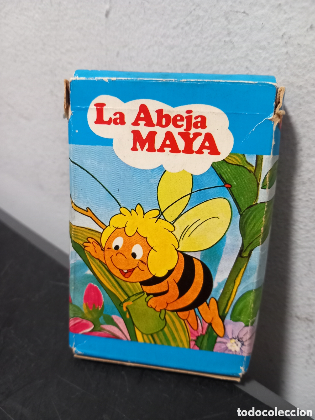 Barajas de cartas: ANTIGUA BARAJA DE CARTAS LA ABEJA MAYA COMPLETA Y ORIGINAL HERACLIO FOURNIER