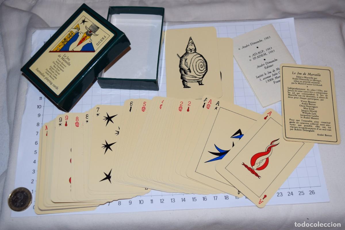 Barajas de cartas: Le Jeu De Marseille - Cartas Surrealistas - 1983 / Surrealist Playing Cards - &iexcl;Mira, muy dif&iacute;cil!