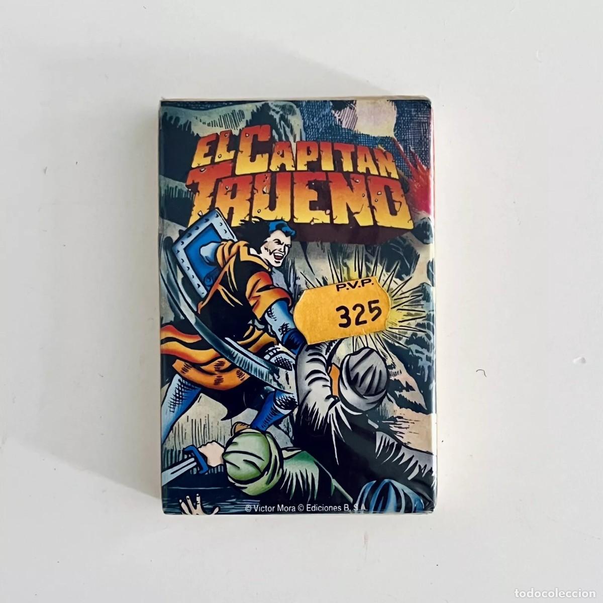 Barajas de cartas: Juego Cartas El Capitan Trueno Cartas Fournier made in Spain 1997 Nuevo precintado