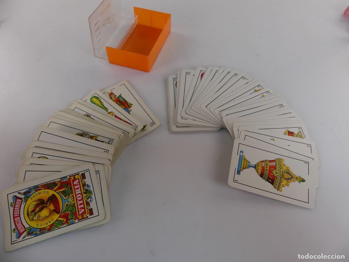 Barajas de cartas: CAJA ESTUCHE CON 2 BARAJAS DE CARTAS