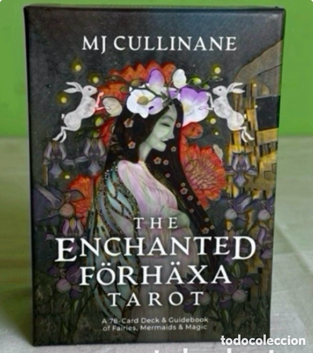 Barajas de cartas: The Enchanted Forh&auml;xa Tarot by MJ Cullinane - Edici&oacute;n Ilustrada de 78 Cartas con Libro Gu&iacute;a