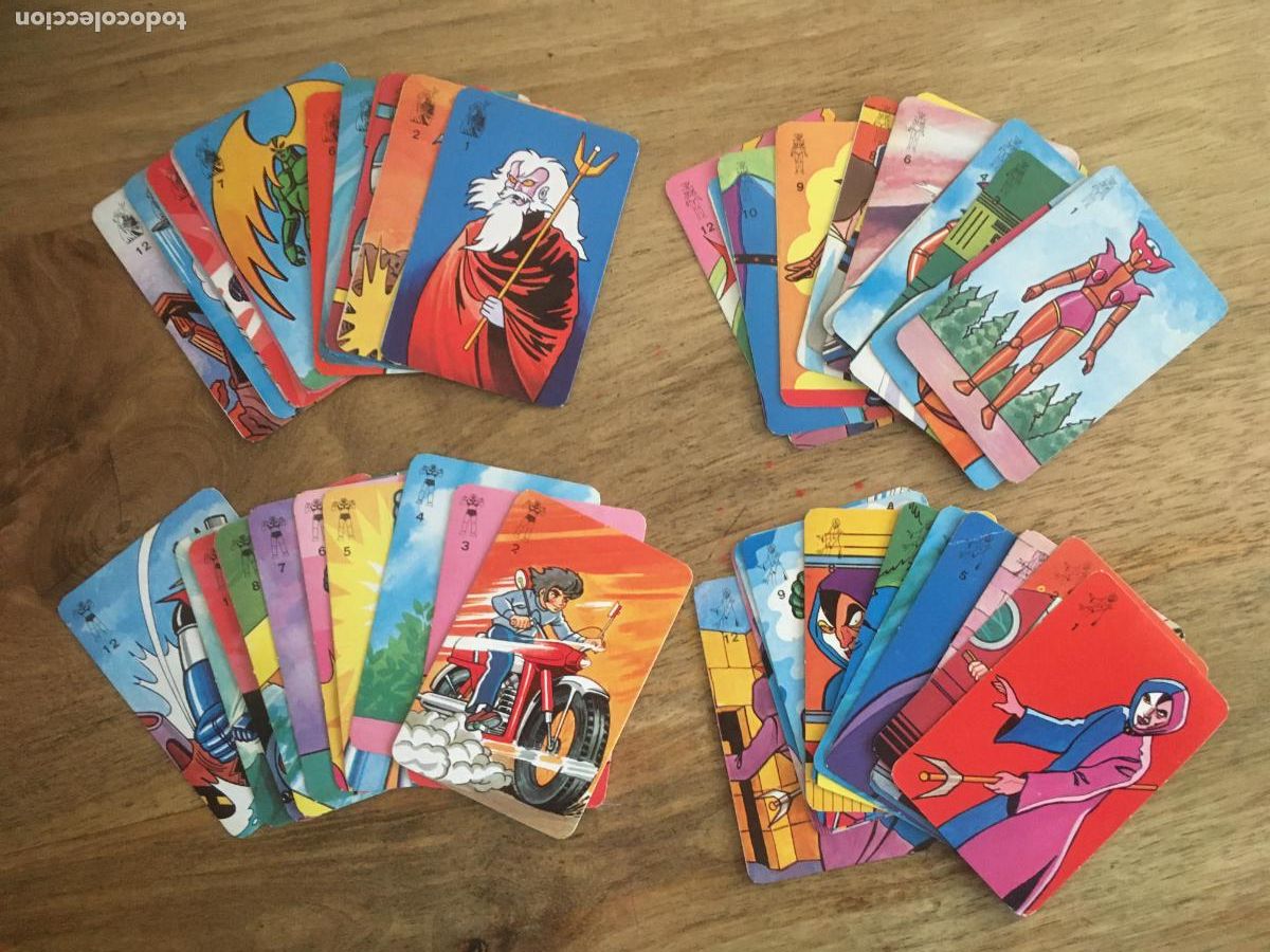 Barajas de cartas: mazinger z baraja de cartas completa 48 cartas sin caja muy buen estado